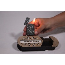 Mrchediyesepeti Çakmak Kişiye Özel İsim Yazılı Ve Mdf Tasarım Kutulu No:118