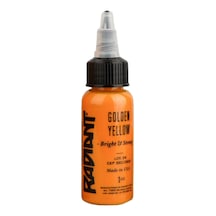 Golden Yellow Radiant Dövme Boyası 30ml Yoğun Altın Sarı Profesyonel Tattoo Ink