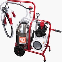 Tek Sağım Tek Güğüm İnek Sağım Makinesi Üniversal Model Yağlı Pompa
