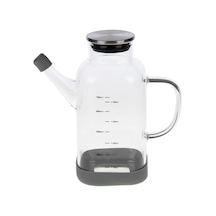 Porgold Yağlık Borosilikat Metal Kapaklı 750ml 6418 Gümüş