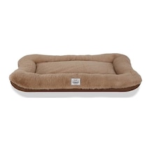Kediler İçin 52x70x10 Cm Vison Kahve Su Geçirmez Yatak