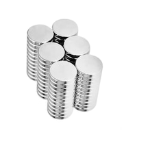 10 Adet 15x3 Mm Yuvarlak Güçlü Neodyum Mıknatıs Çap 15 Mm Kalınlık 3 Mm