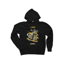 Bmw Ralli Atılımı Siyah Kapşonlu Sweatshirt Hoodie