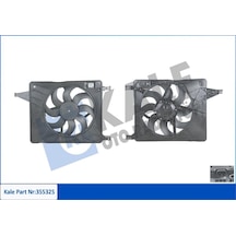 Kale-radyator Radyator Fanı Komple Nıssan Qashqaı J10-jj10 07 13 1.5dci 2.0 Kale 355325 21481jd200 21481je30a 21483je20a