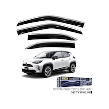 Nıken 047ty380201 Kromlu Cam Rüzgarlığı Toyota Yarıs Cross 2021- 4lü 1 Takım -ıdır
