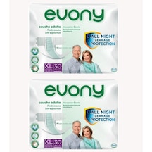 Evony Belbantlı Yetişkin Hasta Bezi Xlarge 60 Adet 2x30 Paket XL Evony Belbantlı Yetişkin Hasta Bezi Xlarge 60 Adet 2x30 Paket XL