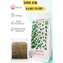 Kakulem Sertifikalı Tozsuz A Kalite Sarı Darı 500 Gr