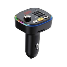 Artfulabode Vericili Ve Usb Telefon Renkli Müzik Işıklı Görüşme Geeroyoo Fm Çift Çalar Bluetooth Araç Aparatı 5.0 He