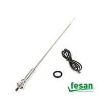 Carub 0041103 Yaylı Helezon Gömme Anten Krom