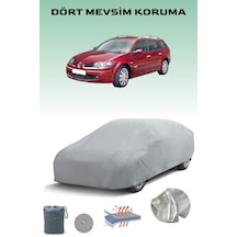 Renault Megane 2 Grandtour Uyumlu Araba Brandası, Oto Branda, Araba Çadırı, Su-güneş Geçirmez Gri