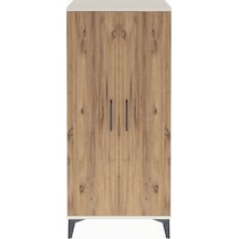 Arges Dolap 2 Raflı 2 Kapaklı 60x30x134 Aytaşı-çam Aytaşı
