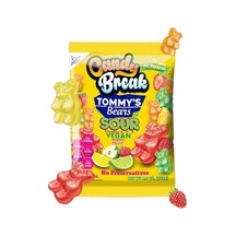 American Foods Candy Break Tommy's Bears Karışık Meyveli Ekşi Yumuşak Şeker 128 G