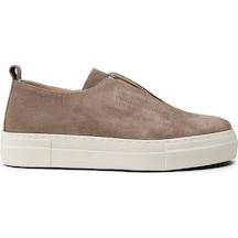 Deery Kadın Hakiki Süet Vizon Renk Sneaker Ayakkabı - R2233zvznc01