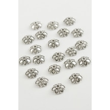 0,8 - 868 - Mm Çiçek Ara Aparat 50 Gram - Ece-umay - Gümüş Rengi