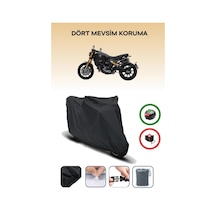 Siyah Arka Çanta Uyumlu Ducati Scrambler 1100 Sport Pro Uyumlu Motosiklet Brandası Motor Örtüsü
