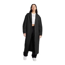 Nike Sportswear Tech Fleece Womens Oversized Duster Jacket Oversize Kadın Uzun Ceket Siyah