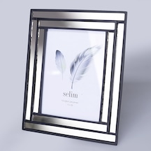 Selim 15 x 20 CM Lara Aynalı Çerçeve Siyah