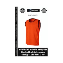 Özel Seri Antreman Yeleği Turuncu 1 No Antrenör Spor Antrenman Ekipmanı