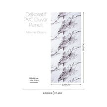 120 Cm X 280 Cm Duvar Paneli,salon,duvar,tv Ünitesi-açık Kahverengi Mermer Desen Mt216-120x280