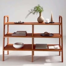 Woodesk Fonte, Kitaplık Ve Raf Ünitesi, Tik Renk, Cpt4662-190