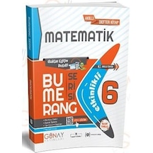 6. Sınıf Bumerang Etkinlikli Matematik  -  Ramazan Akkuş  -  Günay Yayıncılık