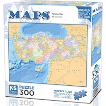 Ks Games 300 Parça Türkiye Haritası Puzzle - 19263