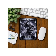 Mortal Kombat Smoke Baskılı Oyuncu Mousepad 0190
