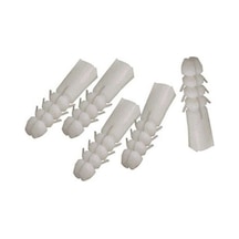 Made Plastik Dübel 6 Mm 1 Paket 100 Adet