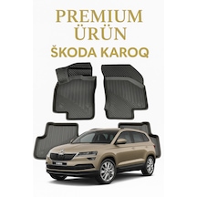 Skoda Karoq Uyumlu 3d Oto Paspas Premium