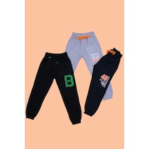 3'lü Superior-33 Elsi-babies Baskılı Erkek Çocuk Laciver-siyah-melanj Gri Eşofman Altı Çok Renkli 3'lü Superior-33 Elsi-babies Baskılı Erkek Çocuk Laciver-siyah-melanj Gri Eşofman Altı Çok Renkli