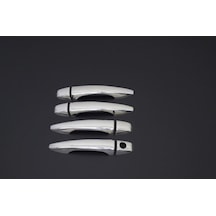 Citroen C4 2010-2020 Krom Kapı Kolu 4'Lü