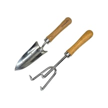 Gardenwind Natural P602002 Paslanmaz 2Li Bahçe Seti Dar Kürek  Ve