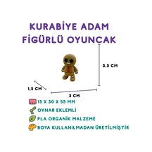 10'lu Set Kurabiye Adam Flamingo Gergedan Yarasa Su Samuru