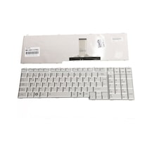 Laptopshop Toshiba Uyumlu Satalite L505 Laptop Klavye Gümüş Türkçe