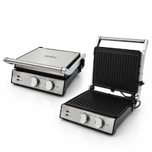 Izgara Ve Tost Makinesi 4 Dilim Yapışmaz Yüzey 2000w Ssm-2598 5286