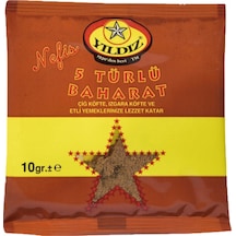 Yıldız 5 Türlü Baharat 10 x 10 G