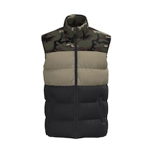 Only & Sons Onsmelvın Lıfe Puffer Vest Otw Vd Erkek Yeşil Yelek - 22022232 Olive Night