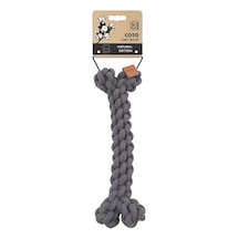 M-pets Coto Örgü Kemik Köpek Oyuncağı Gri 30 Cm 244-50013.01