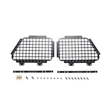 Lemestar Mn D90 D91 D99s Mn99s Rc Araçları İçin Paslanmaz Çelik Metal Katlanabilir Pencere Koruma Ağı Korumalı Kasa