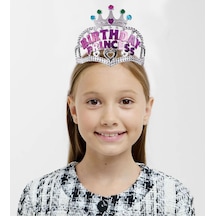 Birthday Princess Yazılı Çocuk Parti Tacı