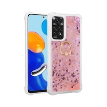 Xiaomi 11 Pro İle Uyumlu Kılıf Pembe Liss Sulu Simli Silikon Kapak Orijinal Esnek İnce Geliştirilmiş Dayanıklı Darbe Karşıtı Koruyucu Yeni Tasarım Xiaomi 11 Pro, Pembe Sku: Zeusb0brlffr7g