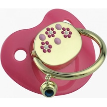 Pembe Papatya Figürlü Altın Emzik 3.35 G