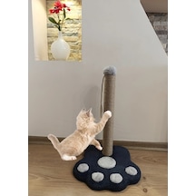 Kedi Tırmalama Tahtası Pati Modelli 50 Cm Büyük Boy Tırmalama Kedi Oyun Alanı Peluş Başlıklı