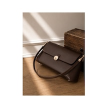 Nura Collection Acı Kahve Kadın Morgana El Ve Omuz Çantası Kahverengi - 893521603 Kahverengi