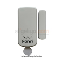 Fonri Alarm 1 G Wi Fi Smart Akıllı Alarm Kablosuz Manyetik Kontak Pil Dahil Kapı Açılma Sensörü