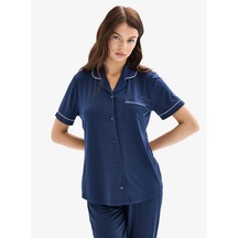 Kadın Pijama Takımı 52079 - Lacivert Lacivert