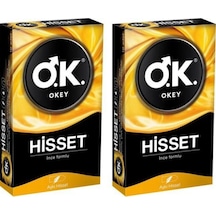 Okey Hisset Prezervatif 10'lu x 2