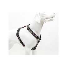 Space H-tipi Göğüs Tasması Ayarlanabilir, Konforlu Ve Dayanıklı Desenli Köpek Tasması Space