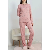Seka Store Seka Pegasus Alt Üst Aynı Pijama Takımı Pudragri - 50749.1048. Çok Renkli