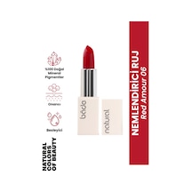 Bade Natural Nemlendirici Ruj 06 Red Amour